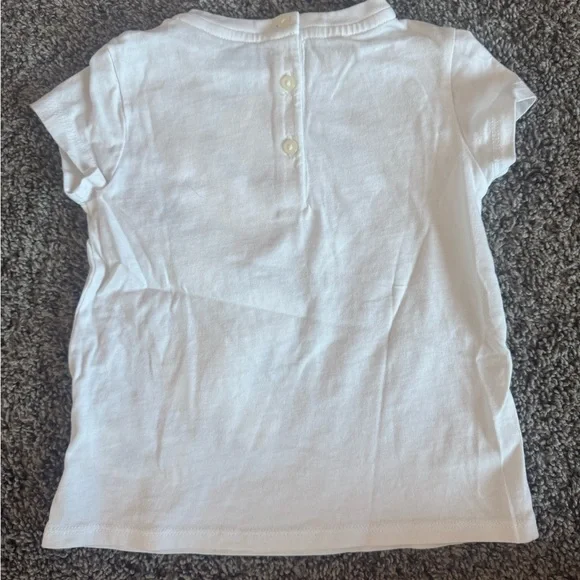 Polo by Ralph Lauren Kids White Graphic Tee - Picture 3 of 3